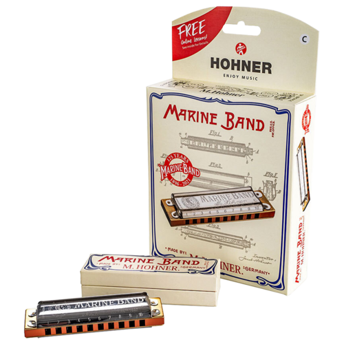Hohner Marine Band 125th Anniversary Harmonica - C