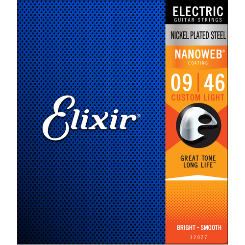 Elixir Nickel Plated Steel Nanoweb 9-46