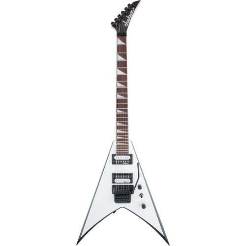 Jackson JS Series King V JS32 White/Black Bevels