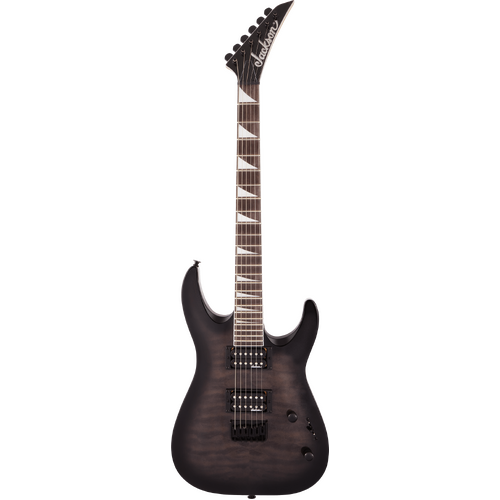 Jackson JS Series Dinky Arch Top JS32Q DKA HT Transparent Black Burst