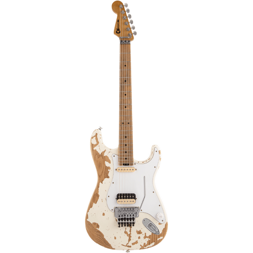 Charvel Henrik Danhage Ltd Ed Signature Pro-Mod So-Cal Style 1 HS FR M White Relic