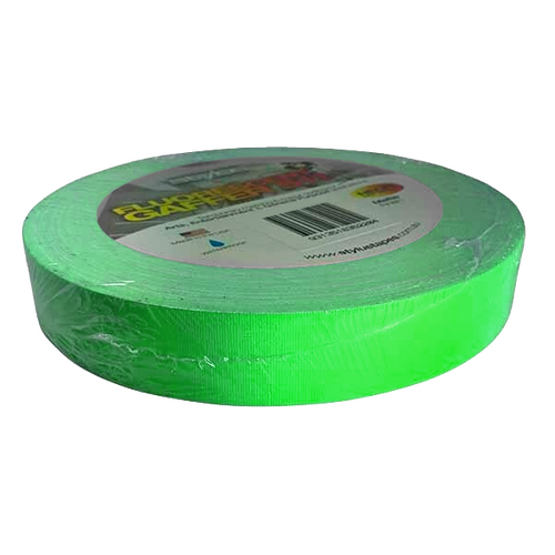 Nashua 511 Fluoro Green Cloth Tape - 24mm x 45m