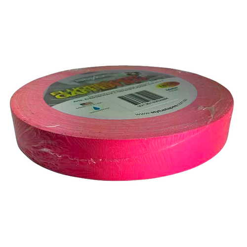 Nashua 511 Fluoro Pink Cloth Tape - 24mm x 45m