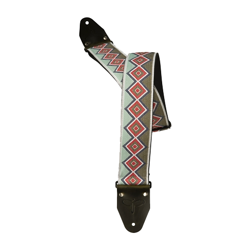 PRS 2.75" Retro Jacquard Guitar Strap - Green