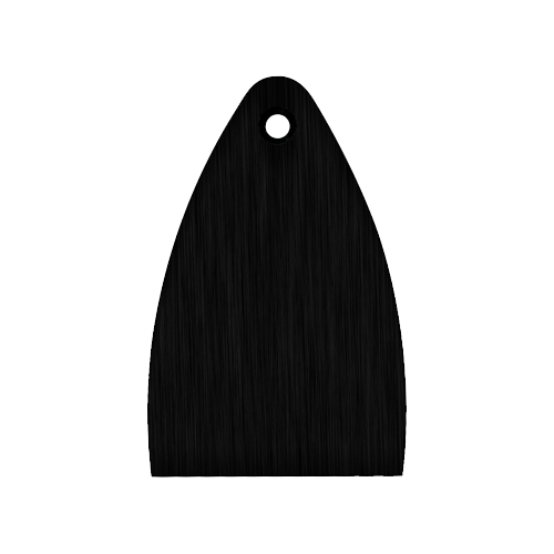 PRS Anodized Truss Rod Cover - Black