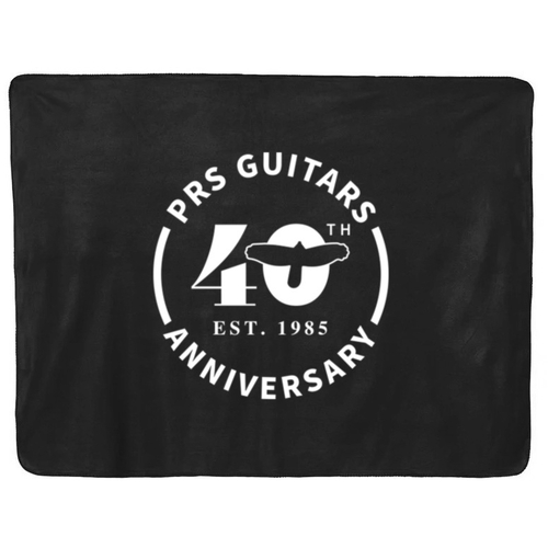 PRS 40th Anniversary Fleece Throw Blanket