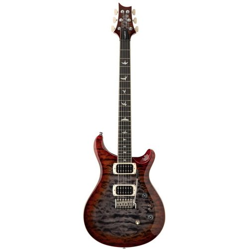 PRS SE Custom 24-08 Quilt Charcoal Cherry Burst