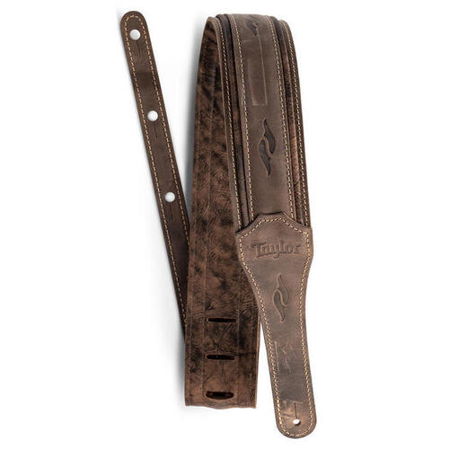 Taylor Element Distressed Leather Strap Dark Brown