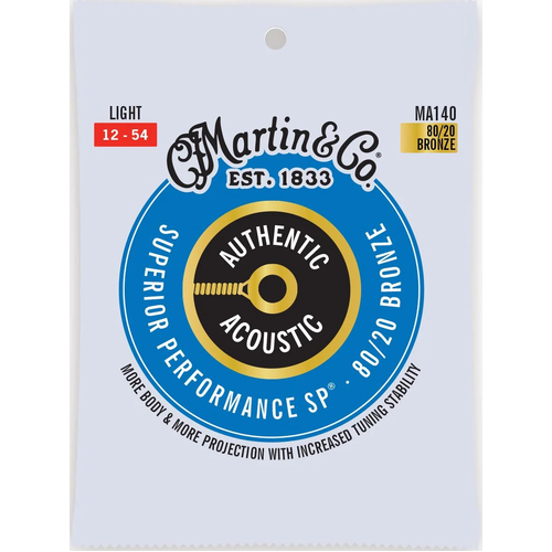 Martin Authentic Acoustic SP 80/20 Bronze MA140 12-54