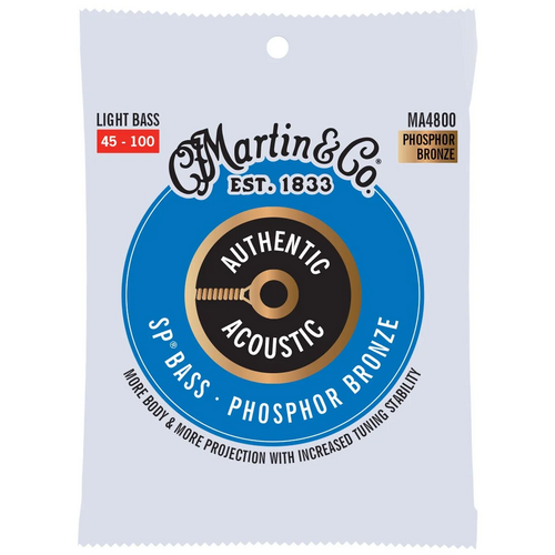 Martin Authentic Acoustic SP Bass MA4800 .45-.100