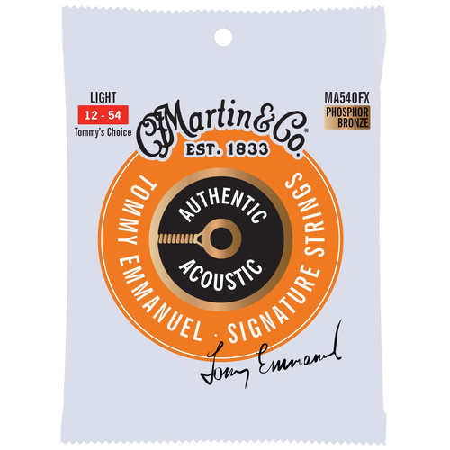 Martin Authentic Acoustic Flexible Core Phosphor Bronze MA540FX 12-54