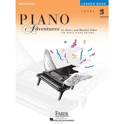 Piano Adventures Level 2B- Lesson Book