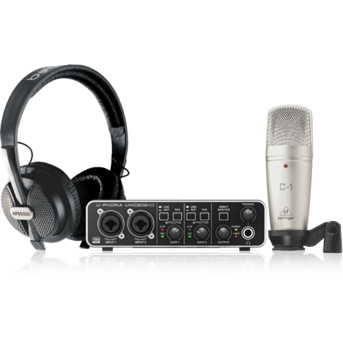 Behringer U-Phoria Studio Pro Recording Bundle