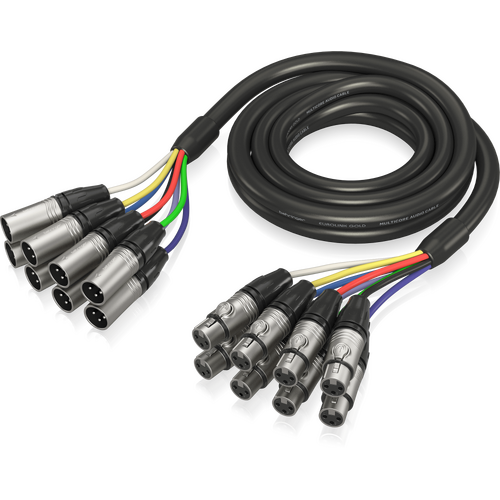 Behringer GMX300 3 Metre 8-way Multicore Cable