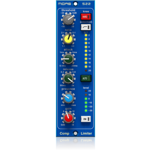 Midas 500 Series Compressor Limiter 522 V2