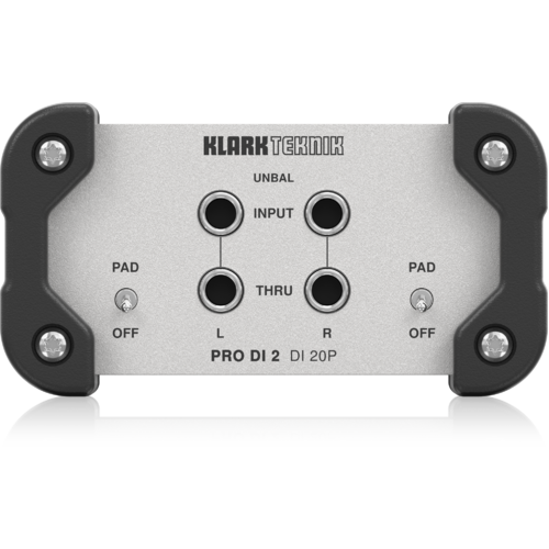Klark Teknik DI 20P Passive Stereo DI Box
