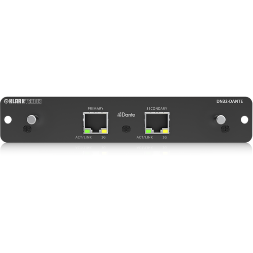 Klark Teknik DN32-DANTE Expansion Module