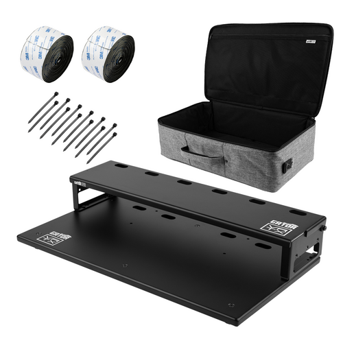 Gator Vertex Tour Compact 23″ x 13″ Pedalboard With Riser & Gig Bag