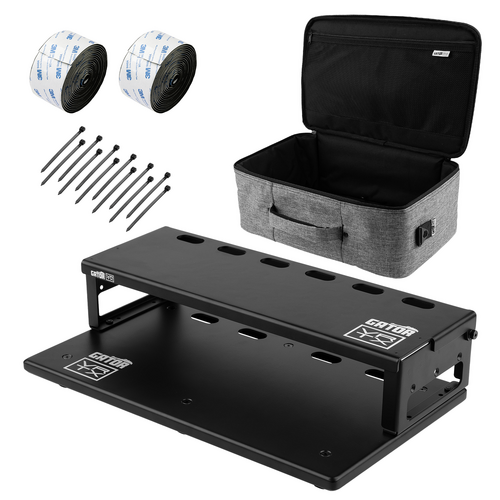 Gator Vertex Travel Lite 17″ x 10″ Pedalboard with Gig Bag and Riser
