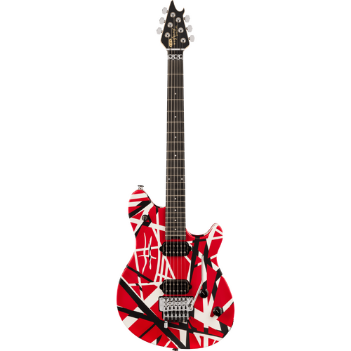 EVH Wolfgang Special Striped Series Red, Black, & White
