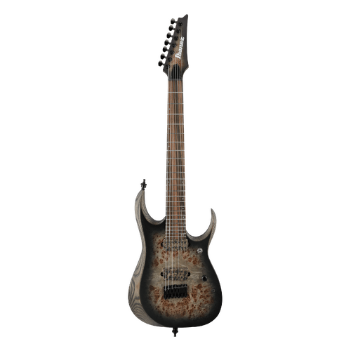 Ibanez RGD71ALPA CKF Charcoal Burst Black Stained Flat