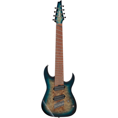 Ibanez RGMS8PB CBS Cosmic Blue Starburst