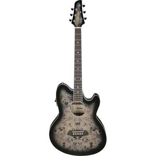 Ibanez TCY10PA BKB Transparent Brown Black Burst High Gloss