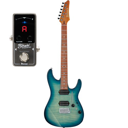 Ibanez AZ24S1F TXB with BONUS BIGMINI Tuner Pedal