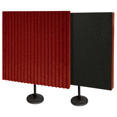 Auralex DeskMAX Burgundy - 2 Pack