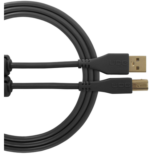 UDG Ultimate Audio Cable USB 2.0 A-B Black Straight 3m