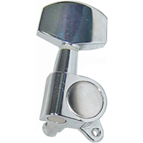DR. Parts 641 3-A-Side Acoustic Machine Heads - Chrome