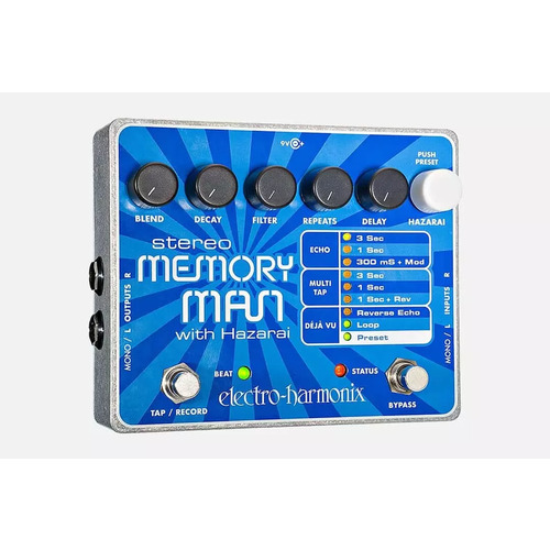 Electro-Harmonix Stereo Memory Man with Hazarai