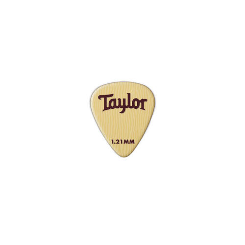 Taylor Premium Darktone Ivoroid 351 Picks 1.21mm 6 Pack