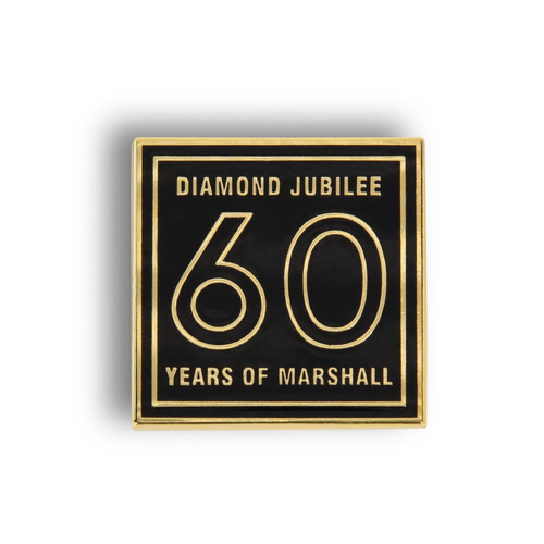 Marshall 60th Anniversary Enamel Pin