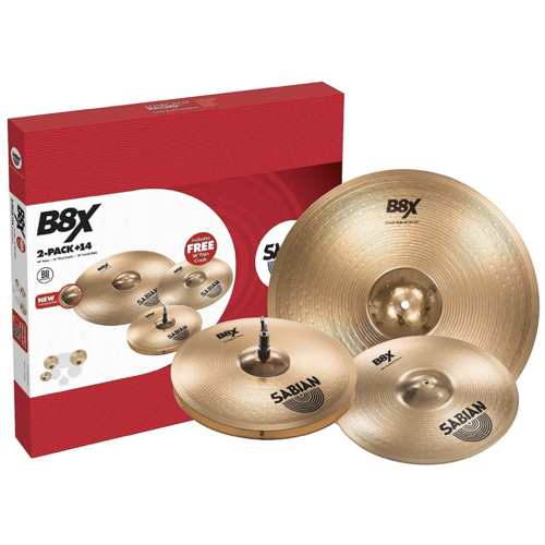 Sabian 45003XG B8X Performance Cymbal Set Plus