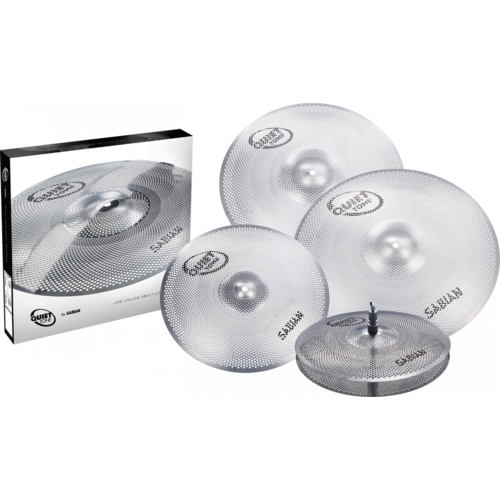 Sabian QTPC504 Quiet Tone Practice Cymbal Pack