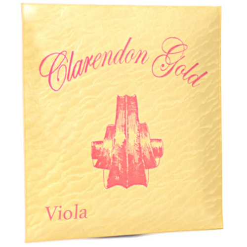 Clarendon Gold Viola Set 12"