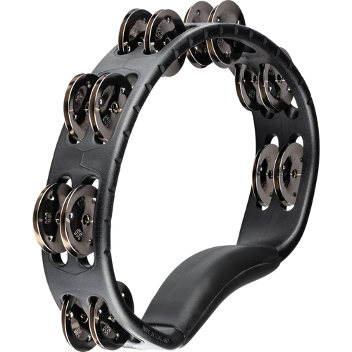 Meinl HTMT1BK Headliner ABS Dual Row Stainless Steel Jingles Tambourine