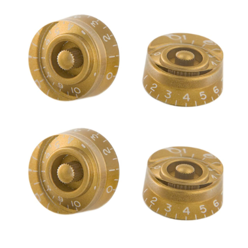 Gibson PRSK-020 Speed Knobs 4 Pack - Gold
