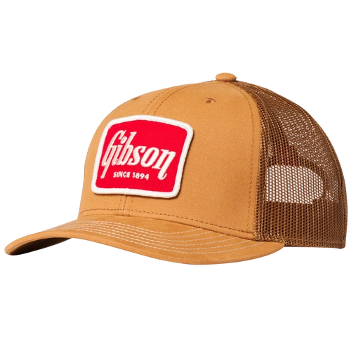 Gibson GA-CNVSTRHT Canvas Trucker Hat