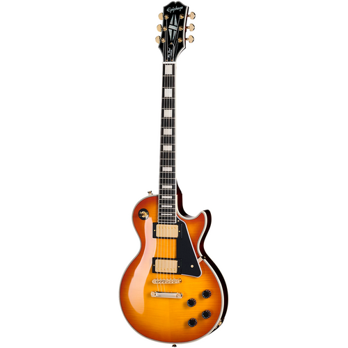 Epiphone Les Paul Custom Select Figured Iced Tea Burst