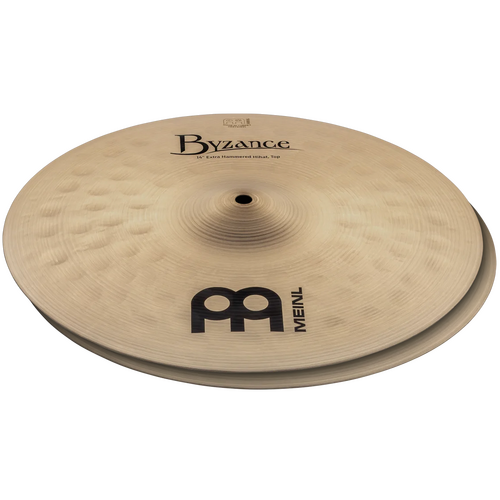 Meinl B14EHH 14" Byzance Traditional Extra Hammered Hi-Hats