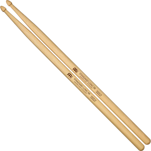 Meinl SB104 Standard Long 5B Wood Tip Drum Sticks