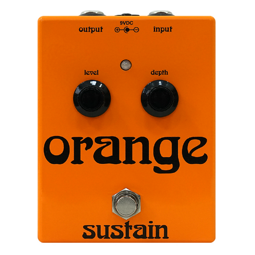 Orange Sustain Pedal