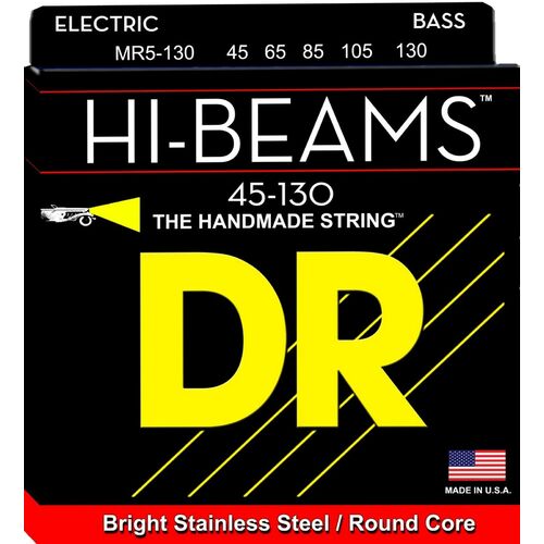 Dr Strings MR5-130 Hi-Beams 5-String Bass 45-130