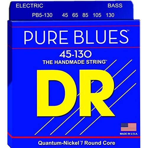 DR Strings PB5-130 Pure Blues 5-String Bass 45-130