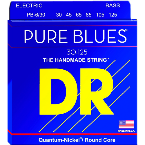 DR Strings PB6-30 Pure Blues 6-String Bass 30-125