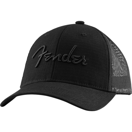 Fender Snap Back Pick Holder Hat Black