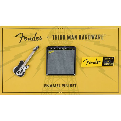 Fender x Third Man Hardware Lapel Pin Set