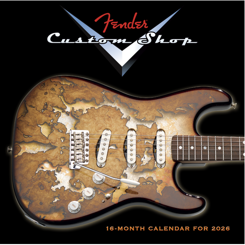 Fender 2026 Fender Custom Shop Calendar